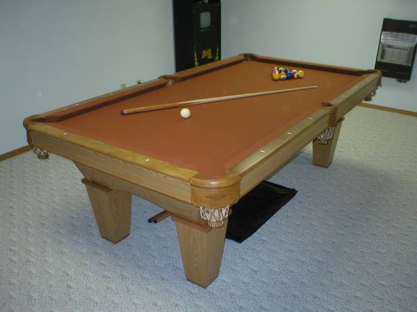 what oak veneer was used on brunswick pool tables what oak veneer was used on brunswick pool tables