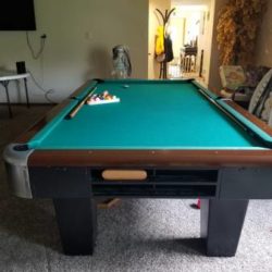 Brunswick 9 ft Pool Table